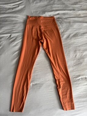 Womens Nike Orange High-Waist Leggings